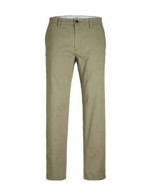 Loose Fit Cotton Rich Chinos Image 2 of 7