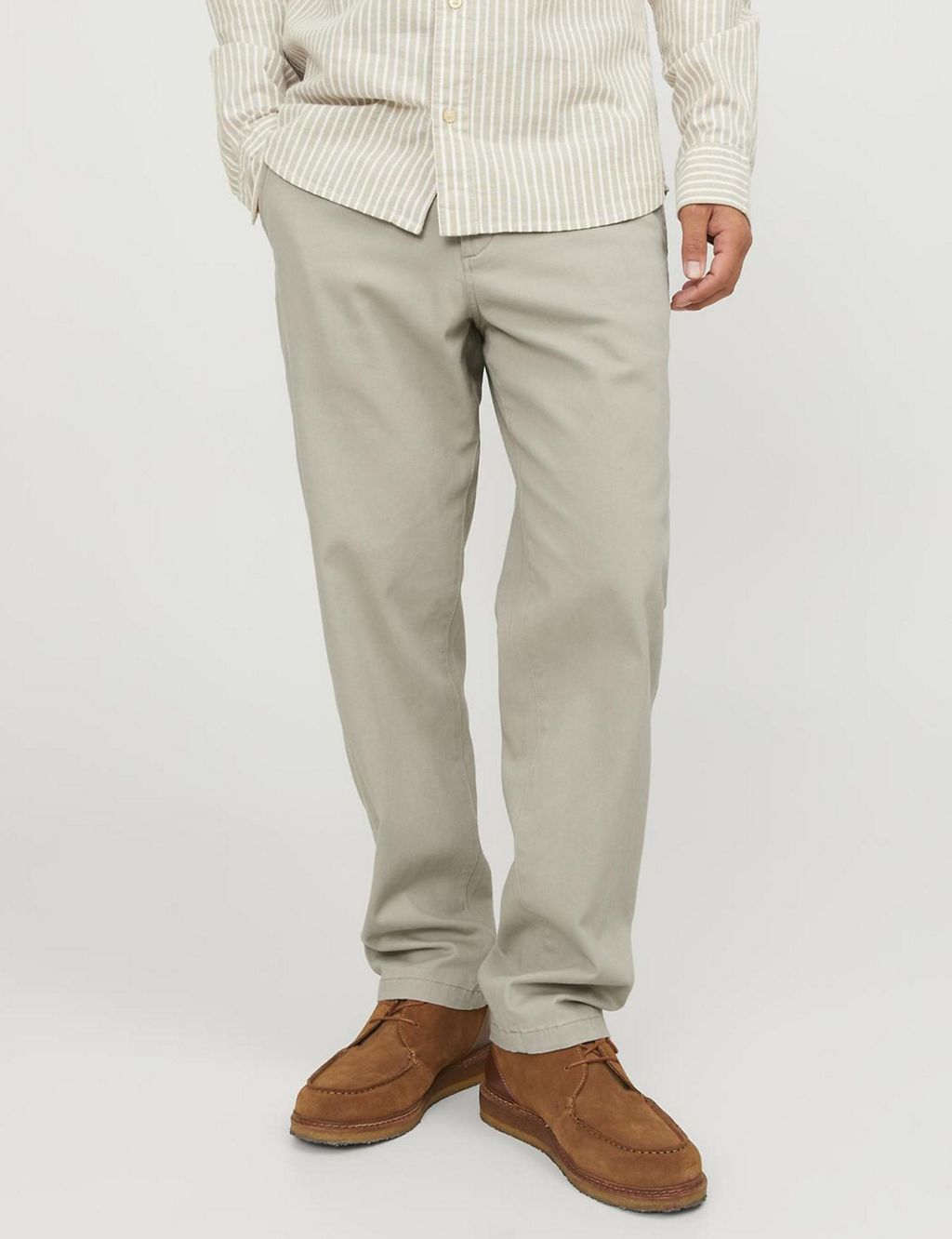 Loose Fit Cotton Rich Chinos 3 of 8