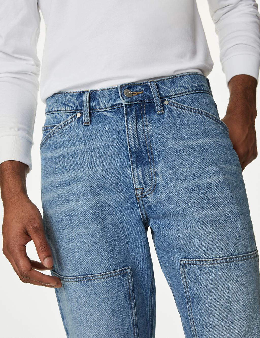 Loose Fit Double Knee Jean 4 of 6