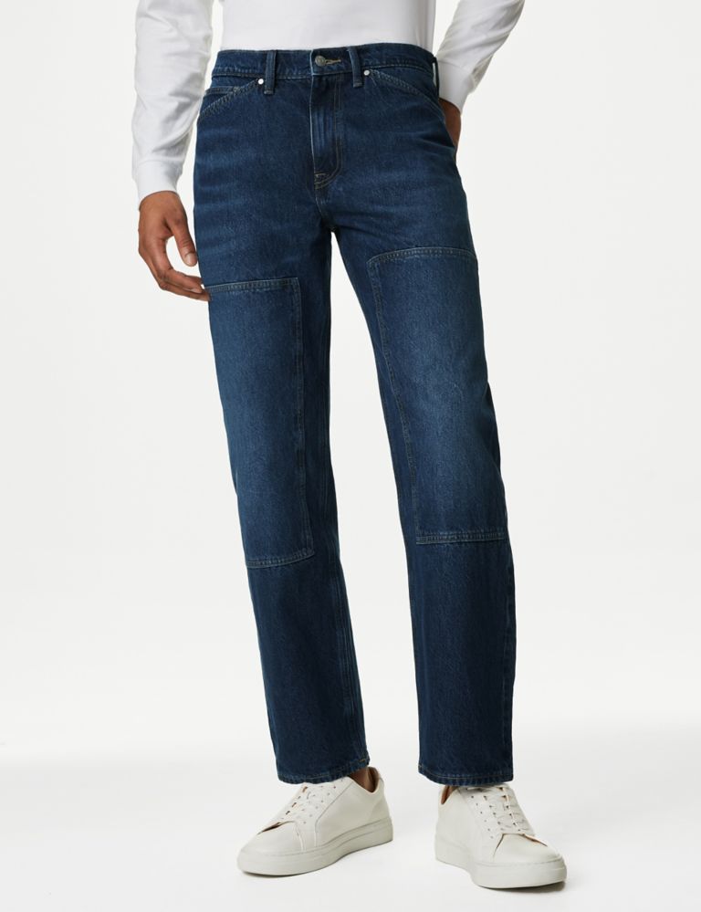 Loose Fit Double Knee Jean 1 of 7
