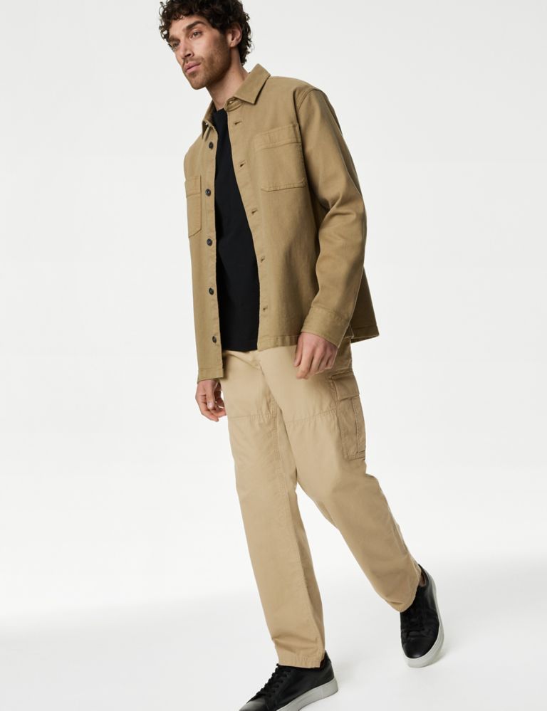Loose Fit Lightweight Cargo Trousers 4 of 6