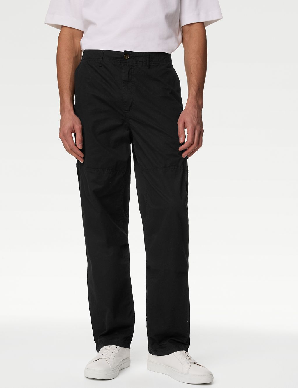 Loose Fit Lightweight Cargo Trousers 3 of 6