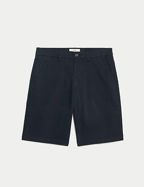 Loose Fit Stretch Chino Shorts Image 2 of 6