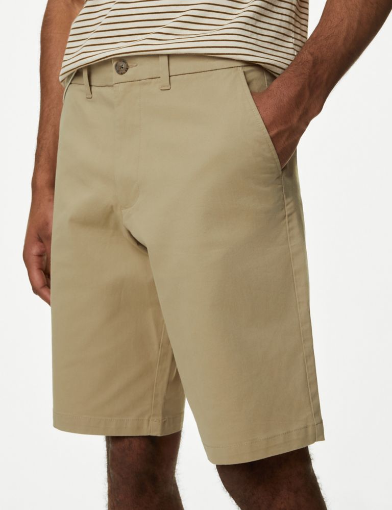 Loose Fit Stretch Chino Shorts 3 of 6