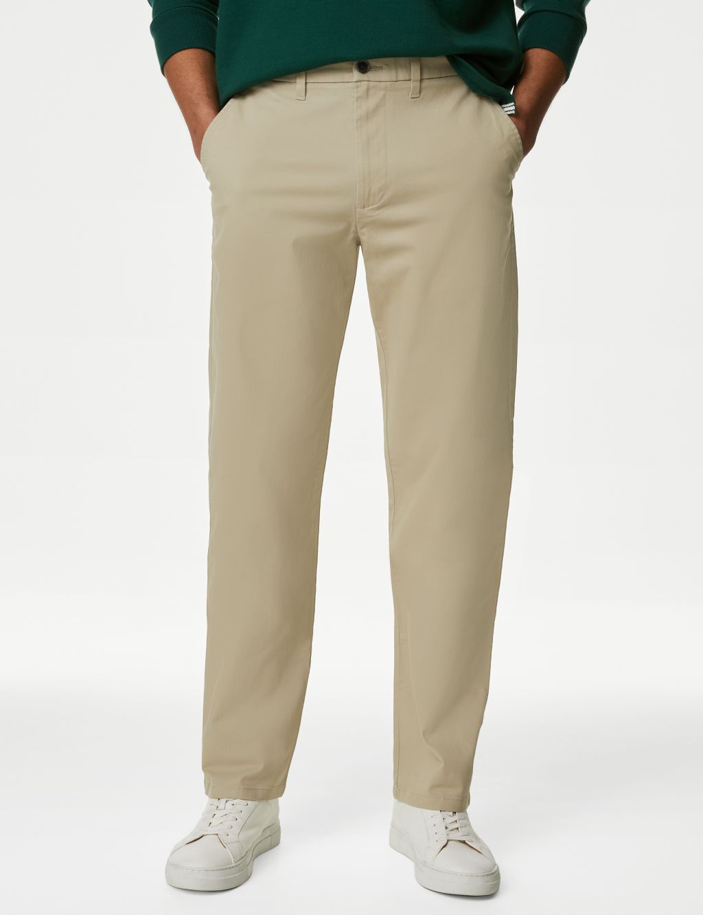 Loose Fit Stretch Chinos 2 of 6