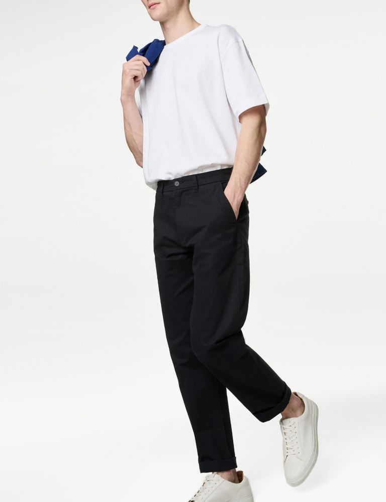 Loose Fit Stretch Chinos 5 of 6