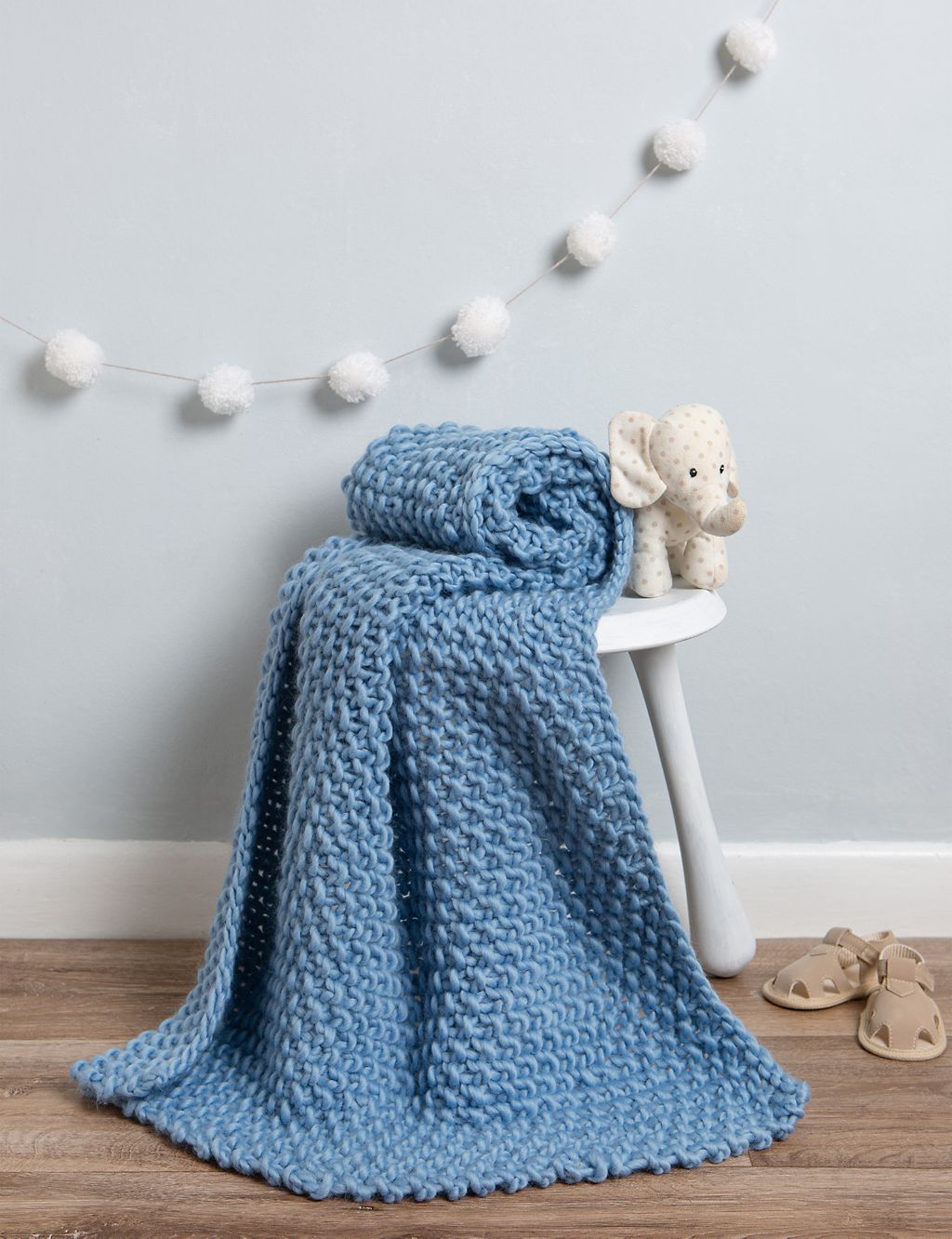 Louis Baby Blanket Knitting Kit 3 of 5