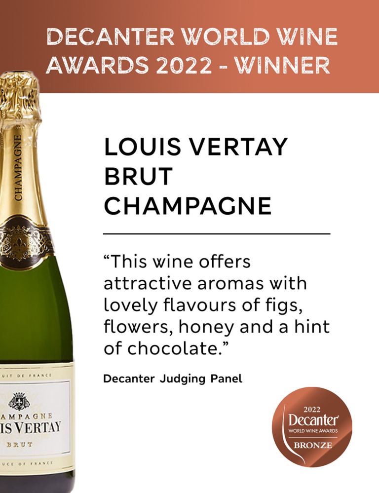 Louis Vertay Brut Champagne - Case of 6 2 of 2