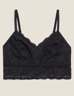 cheap black bralette