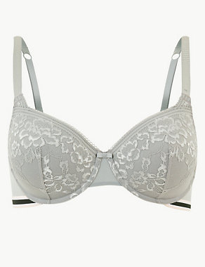 Louisa Lace Padded Full Cup Bra A-E Image 2 of 5