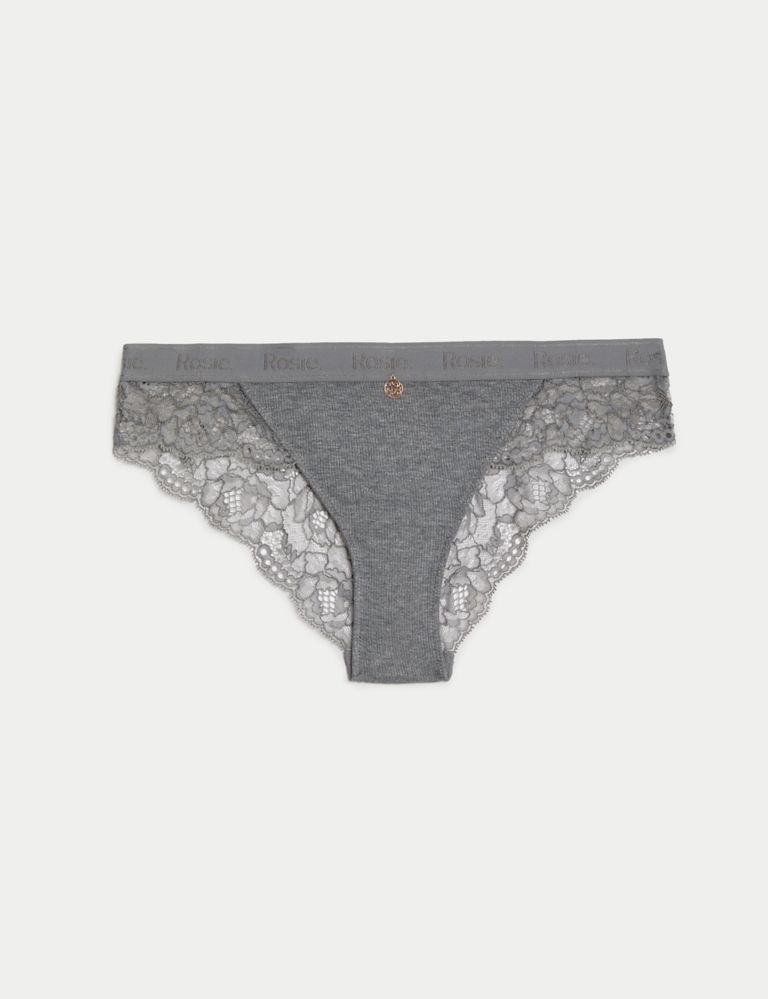 Rosie Womens Smoothing No VPL Brazilian Knickers - 8 - Grey, Grey,Pale  Opaline, Compare
