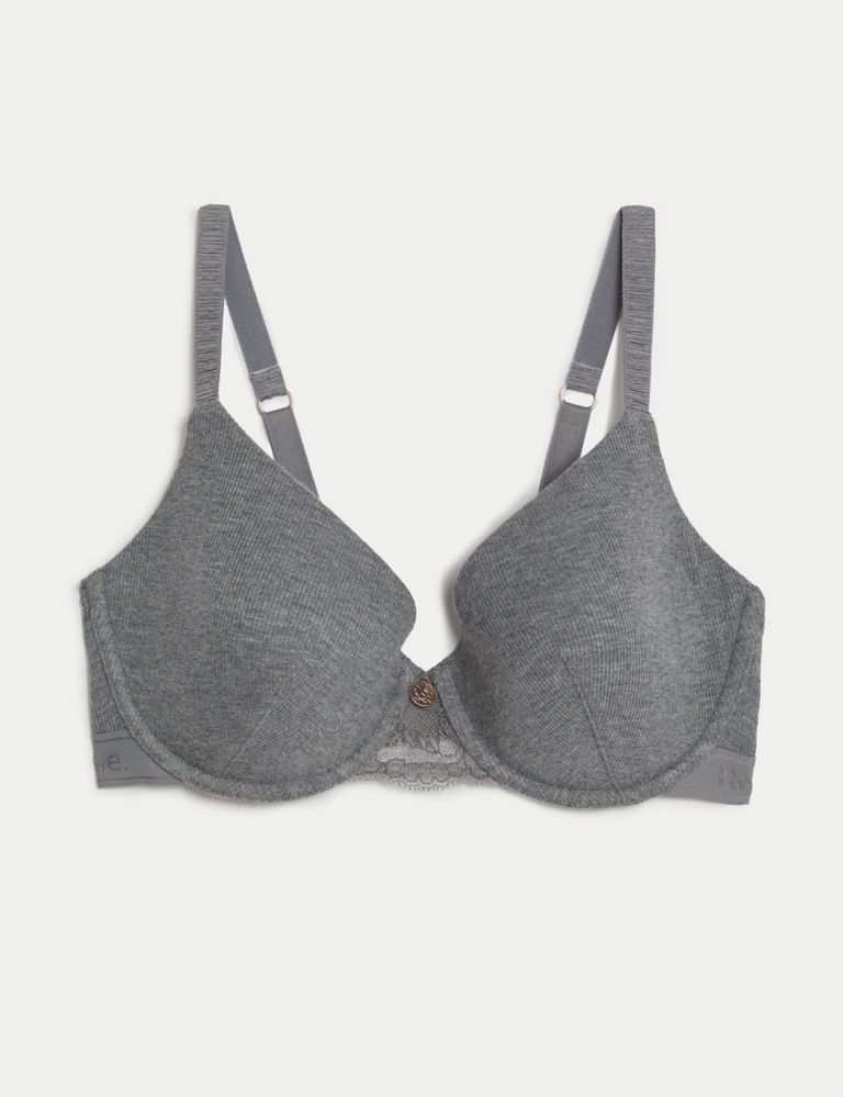 M&S Grey Mix Underwired Full Cup Bra Size 42A BNWT
