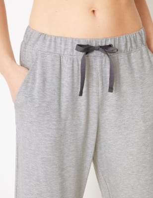 Loungewear Wide Leg Pyjama Bottoms, M&S Collection