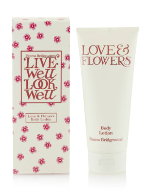 Love & Flowers Body Lotion 200ml Emma Bridgewater M&S