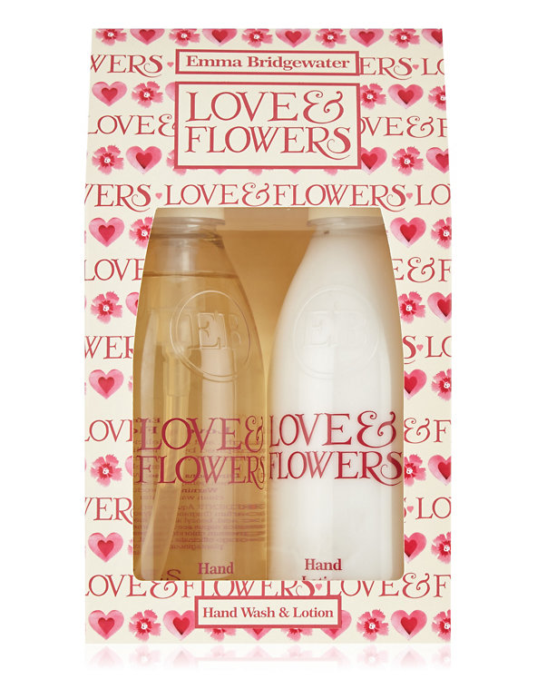 Love & Flowers Hand Wash Lotion Set Image 1 of 2