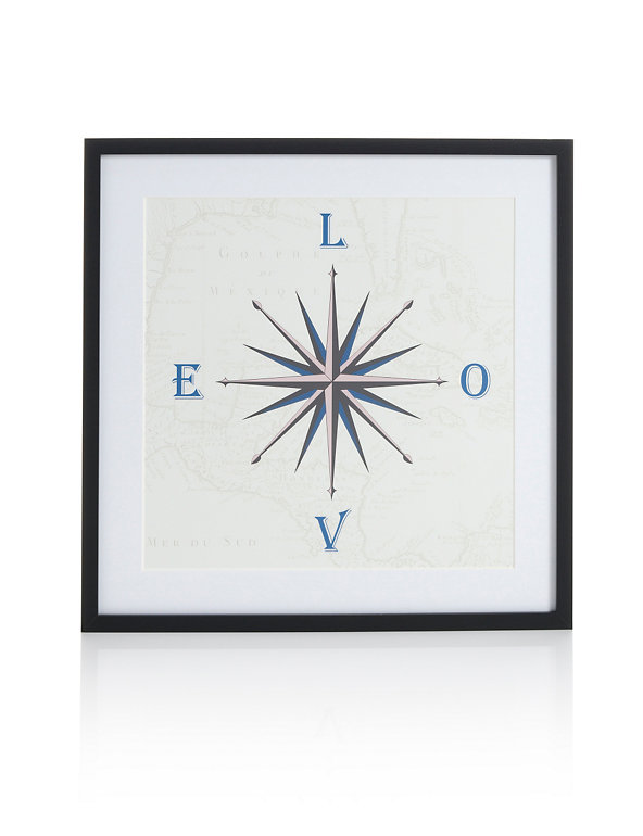 Love Compass Wall Art Image 1 of 2