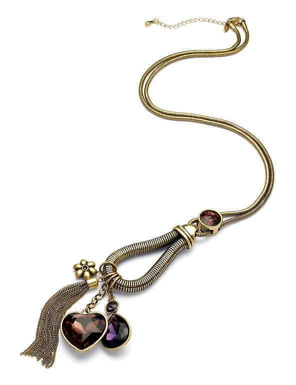 Love Drop Tassel Necklace Image 1 of 1