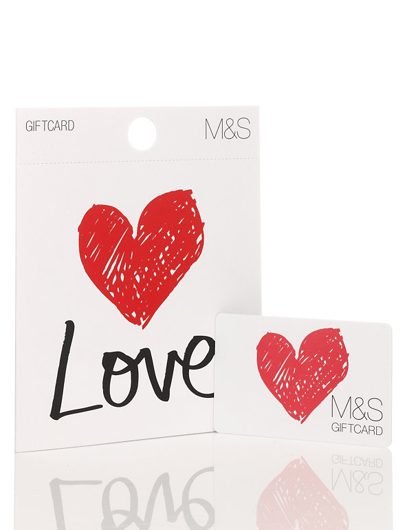 Love Heart Gift Card Image 1 of 2