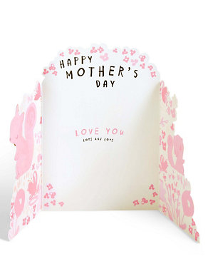 Love You Lots Squirrel Mother's Day Card Image 2 of 4