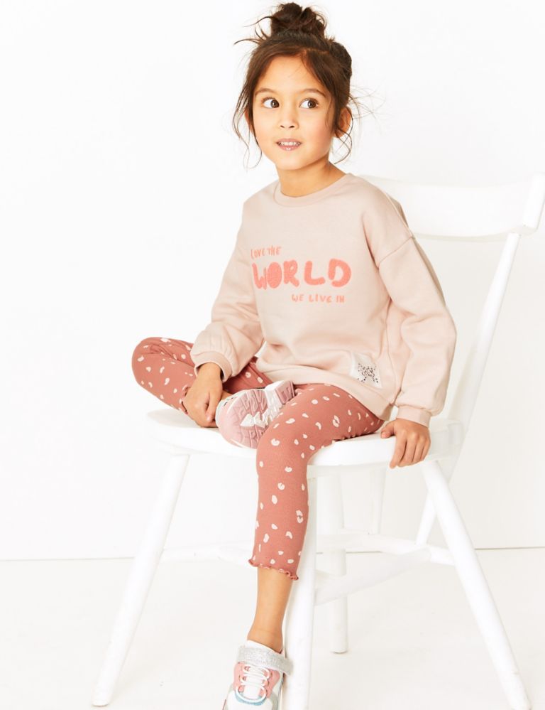 Love the World Sweater Outfit (2-7 Years) 1 of 5