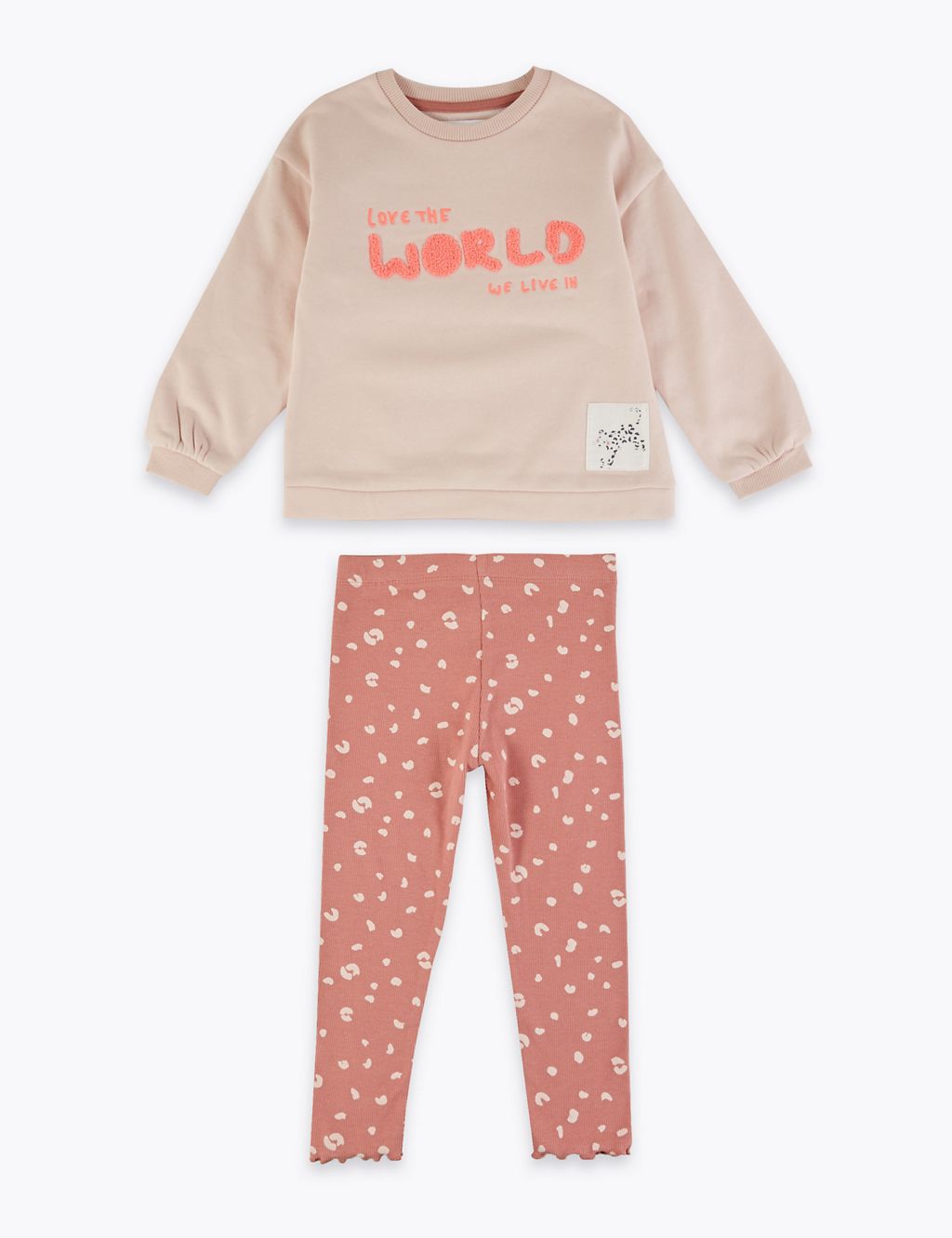 Love the World Sweater Outfit (2-7 Years) 1 of 5