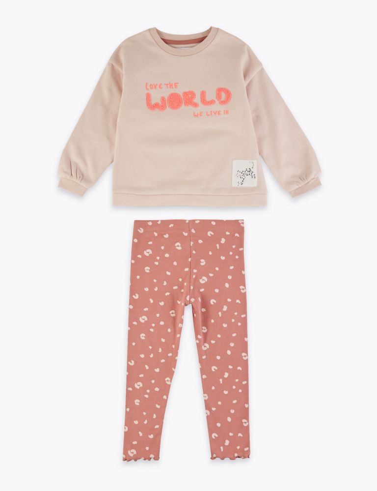 Love the World Sweater Outfit (2-7 Years) 2 of 5