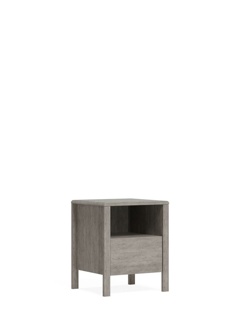 Loxton 1 Drawer Slim Bedside Table 3 of 8