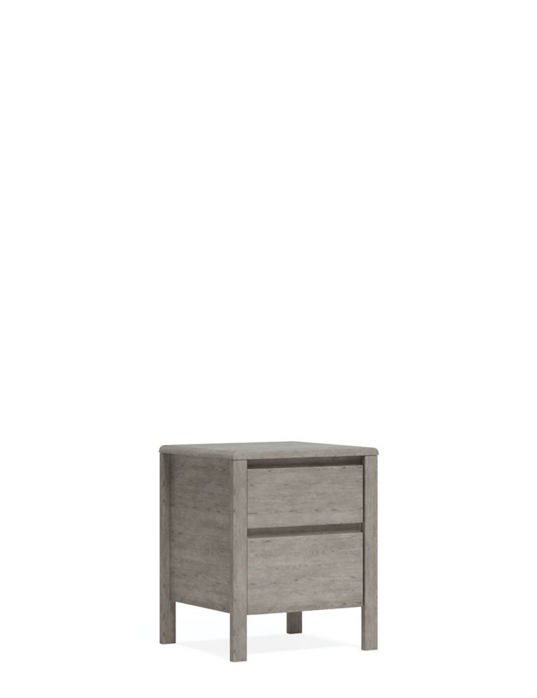 Loxton 2 Drawer Bedside Table 3 of 8