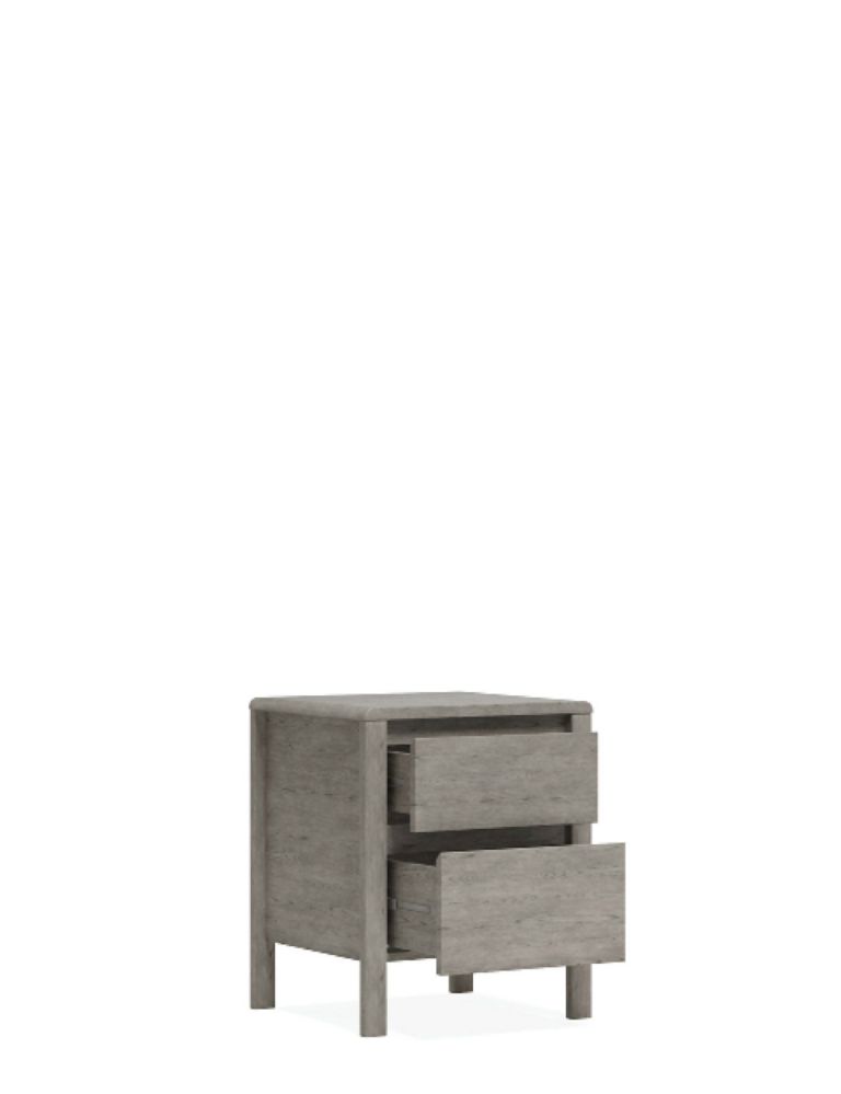 Loxton 2 Drawer Bedside Table 4 of 8