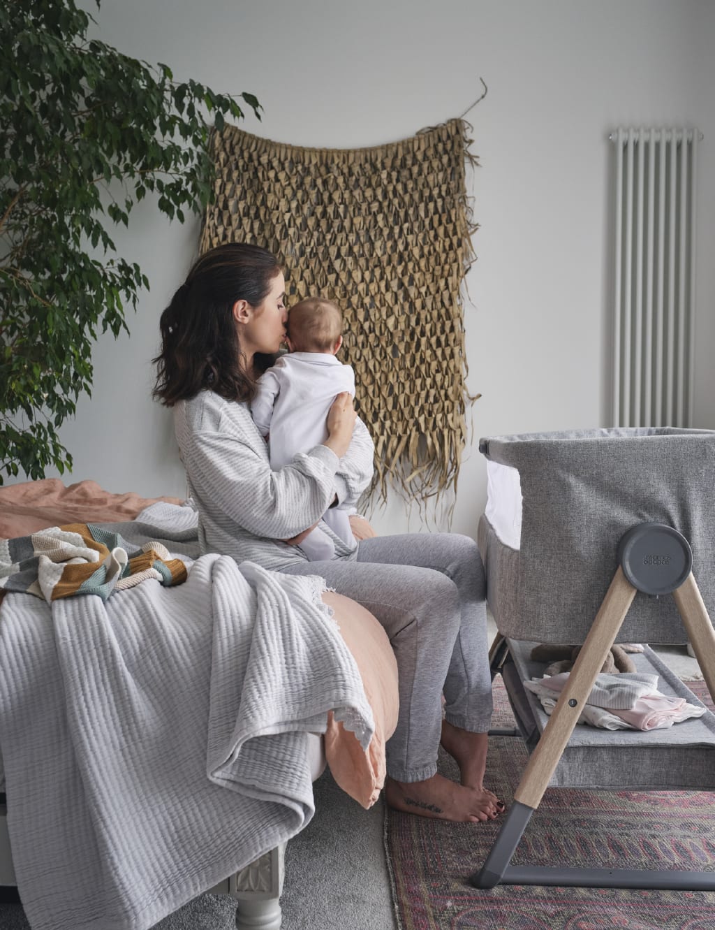 Lua Bedside Crib Mamas & Papas M&S