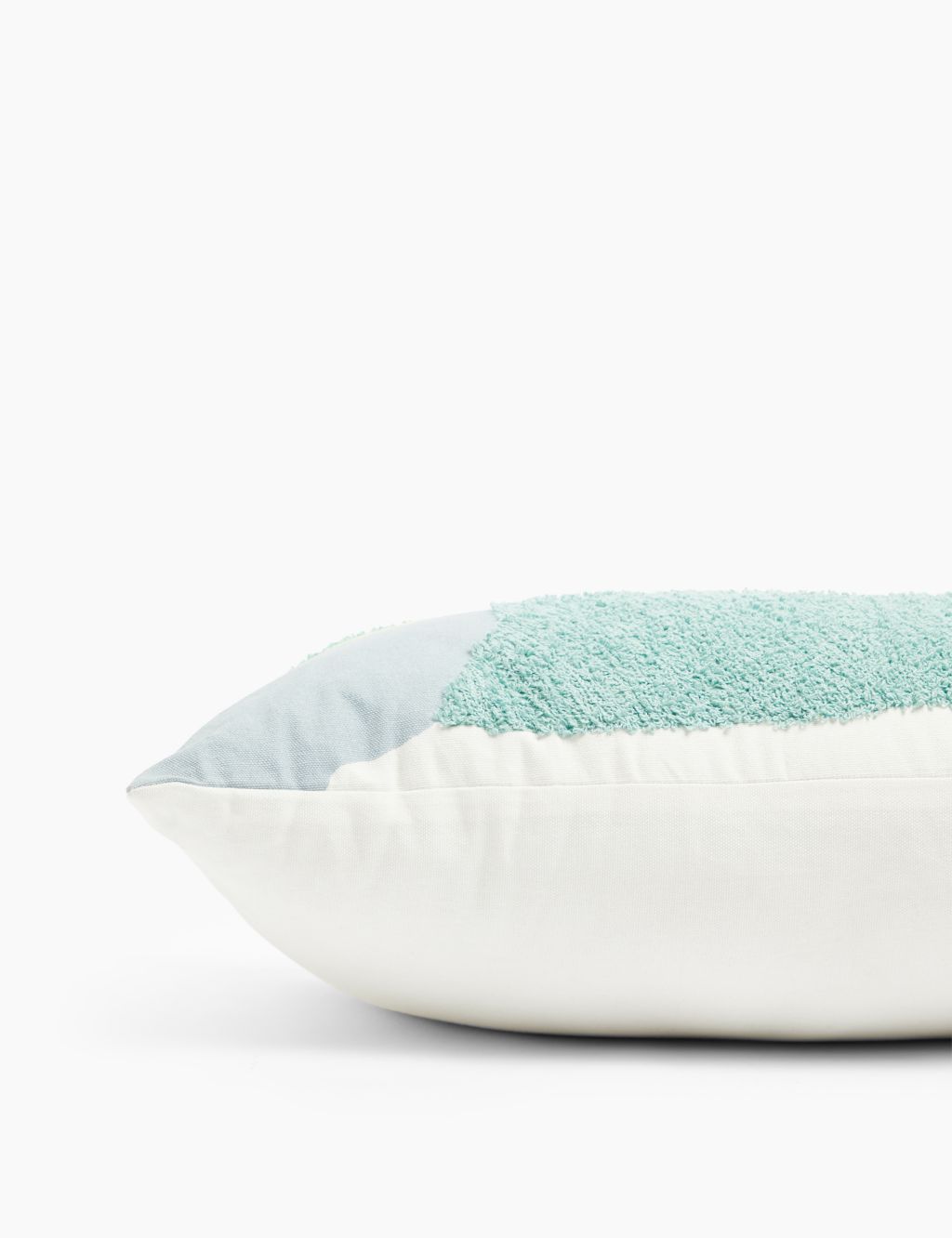 Luca Pure Cotton Textured Cushion | M&S
