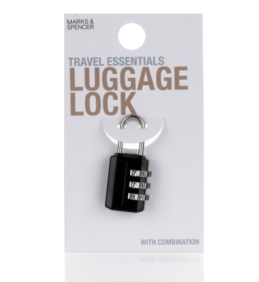 marks and spencer suitcase lock