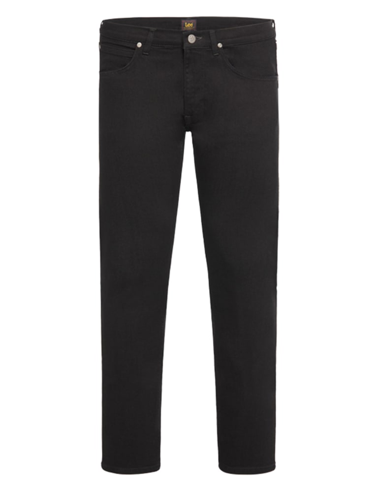 Lee luke slim tapered black deals