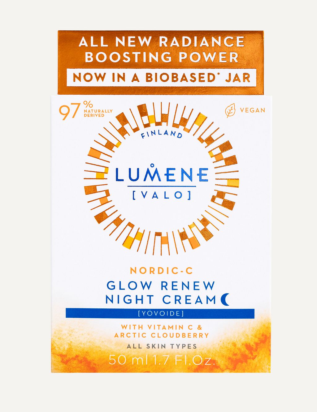 Lumene Nordic-C [VALO] Glow Renew Night Cream 50ml 1 of 3