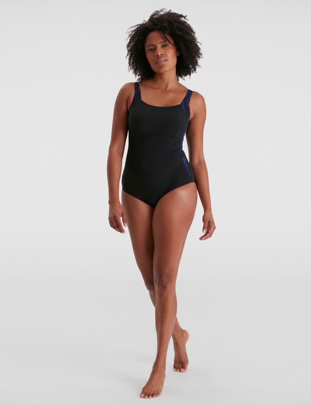 Lunalustre Printed Shaping Swimsuit Speedo M S