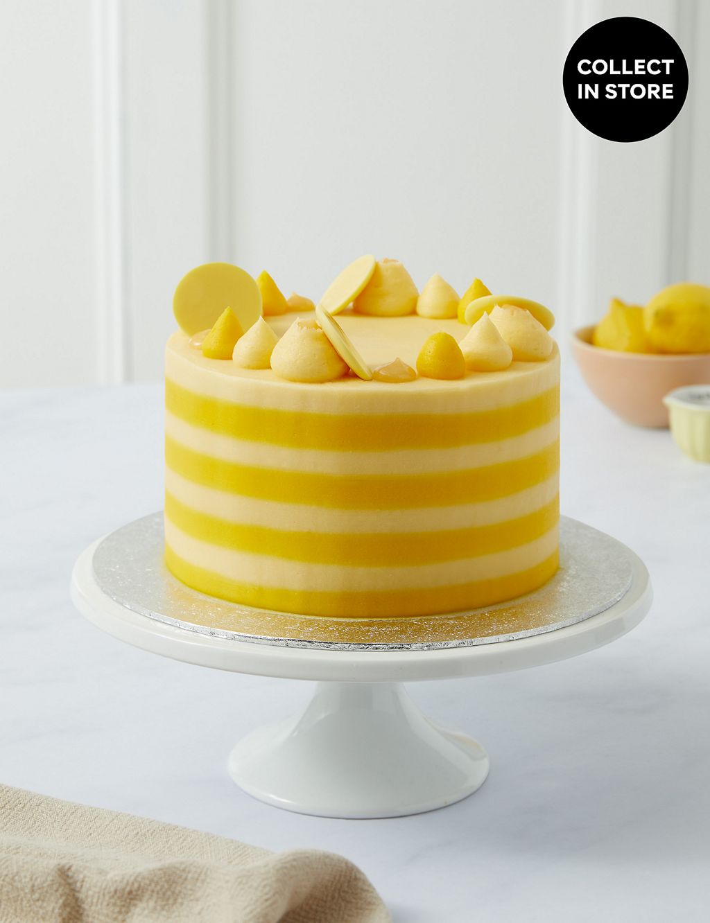 Luscious Lemon Cake - Serves 16 2 of 6