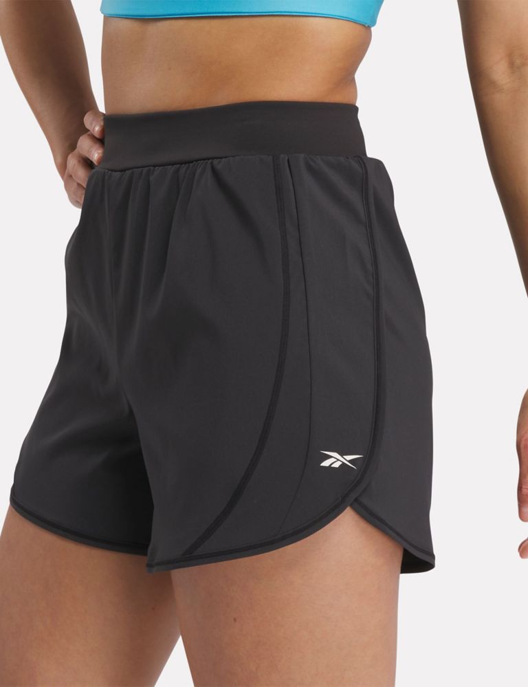 Lux Woven High Waisted Gym Shorts 4 of 5