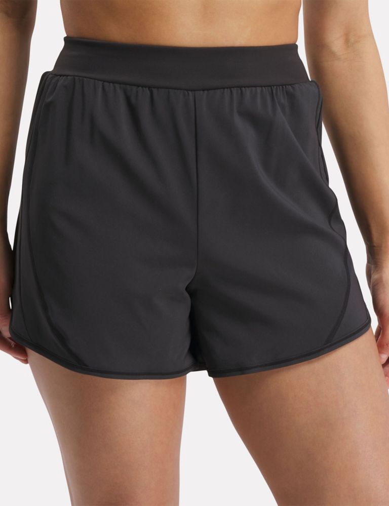 Lux Woven High Waisted Gym Shorts 5 of 5