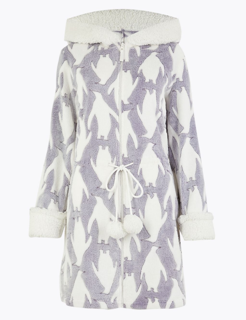 Luxurious Penguin Short Dressing Gown 1 of 5