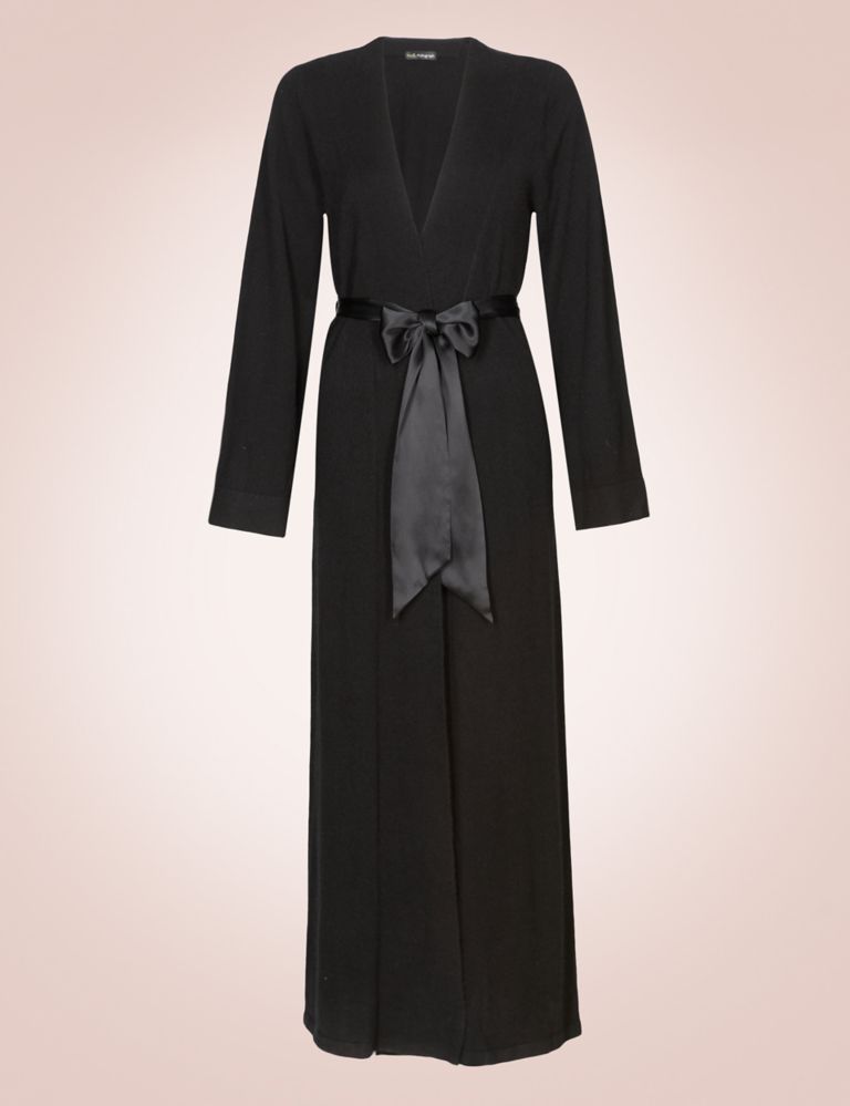 Luxurious Pure Cashmere Long Dressing Gown 2 of 5