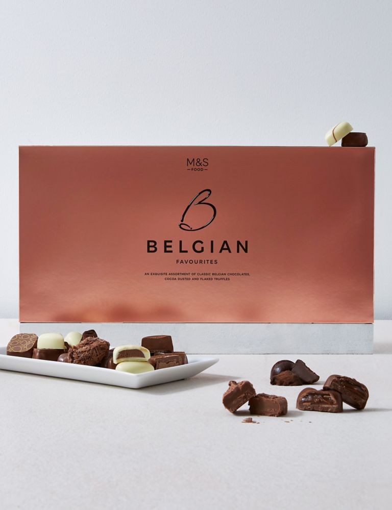 Luxury Belgian Chocolate Assortment Gift 1 of 3