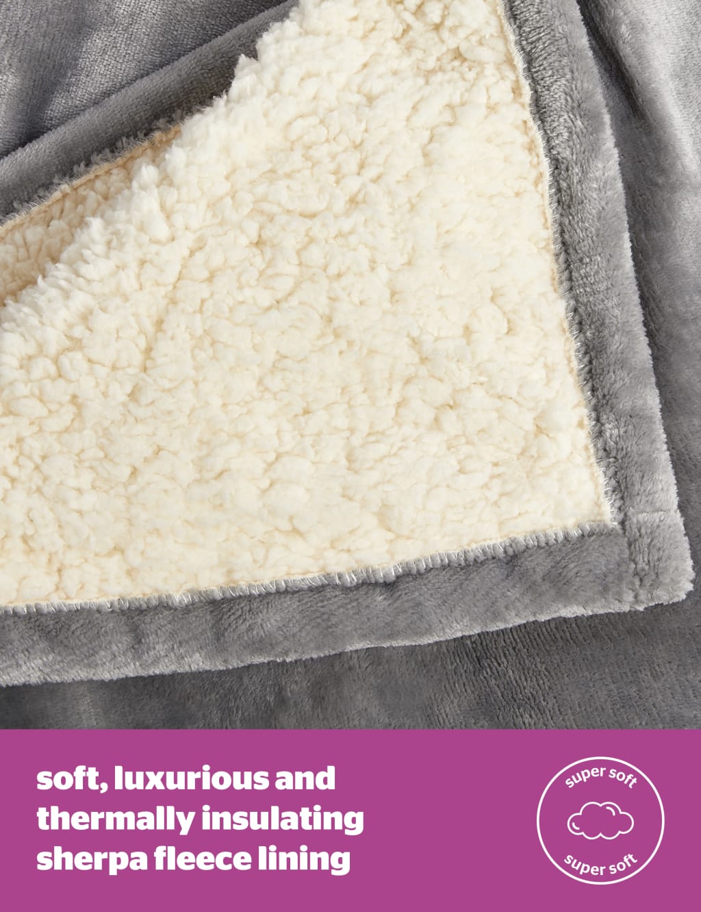 Heated throws from m&s store