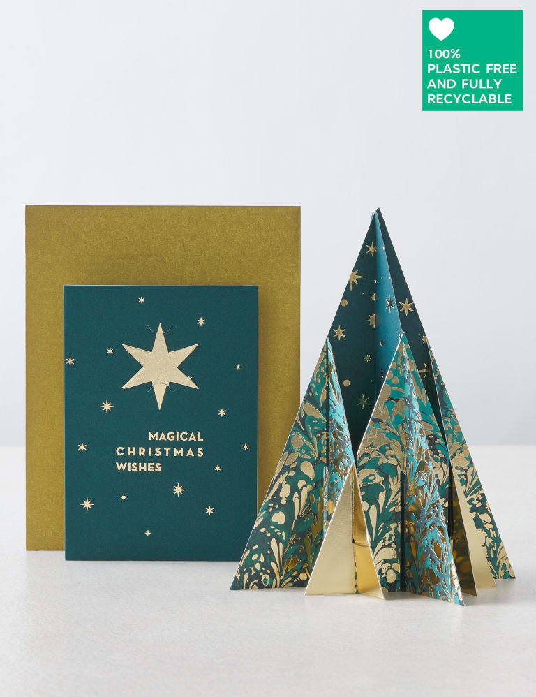 M & s christmas shop cards