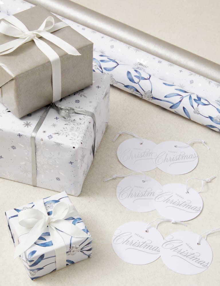 Luxury Christmas Wrapping Paper & Accessory Pack M&S