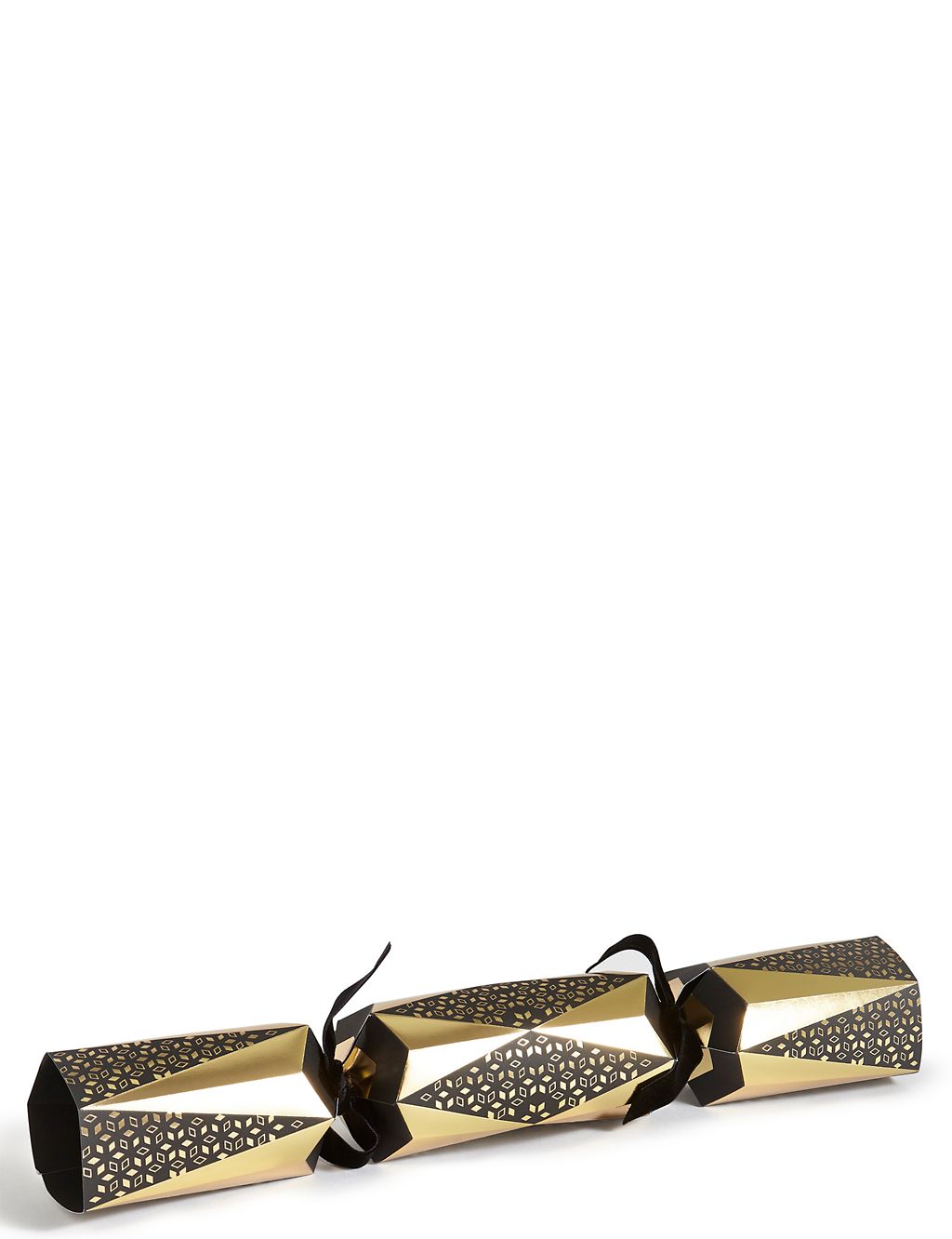 Luxury Gold & Black Christmas Crackers Pack of 8 2 of 4