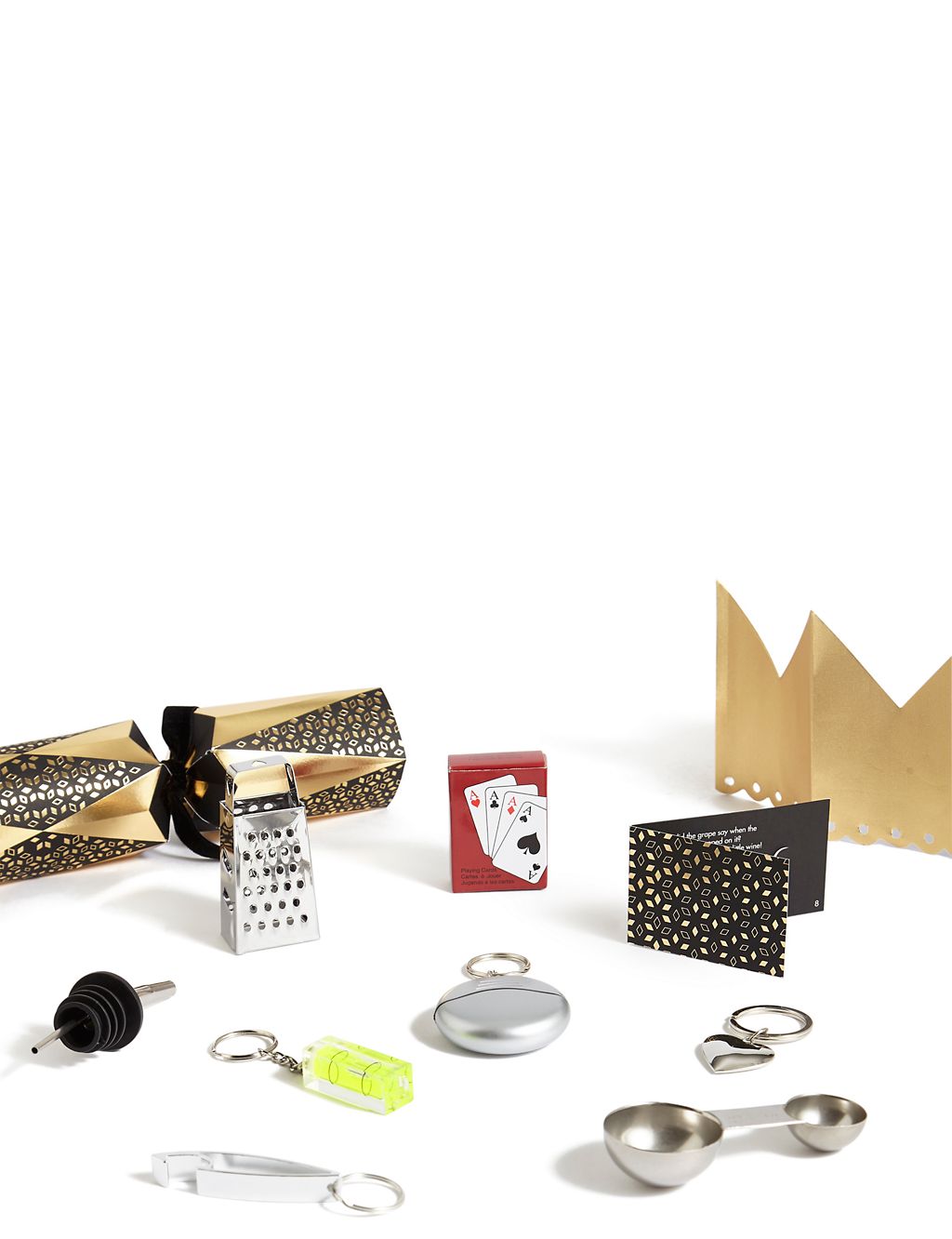 Luxury Gold & Black Christmas Crackers Pack of 8 4 of 4