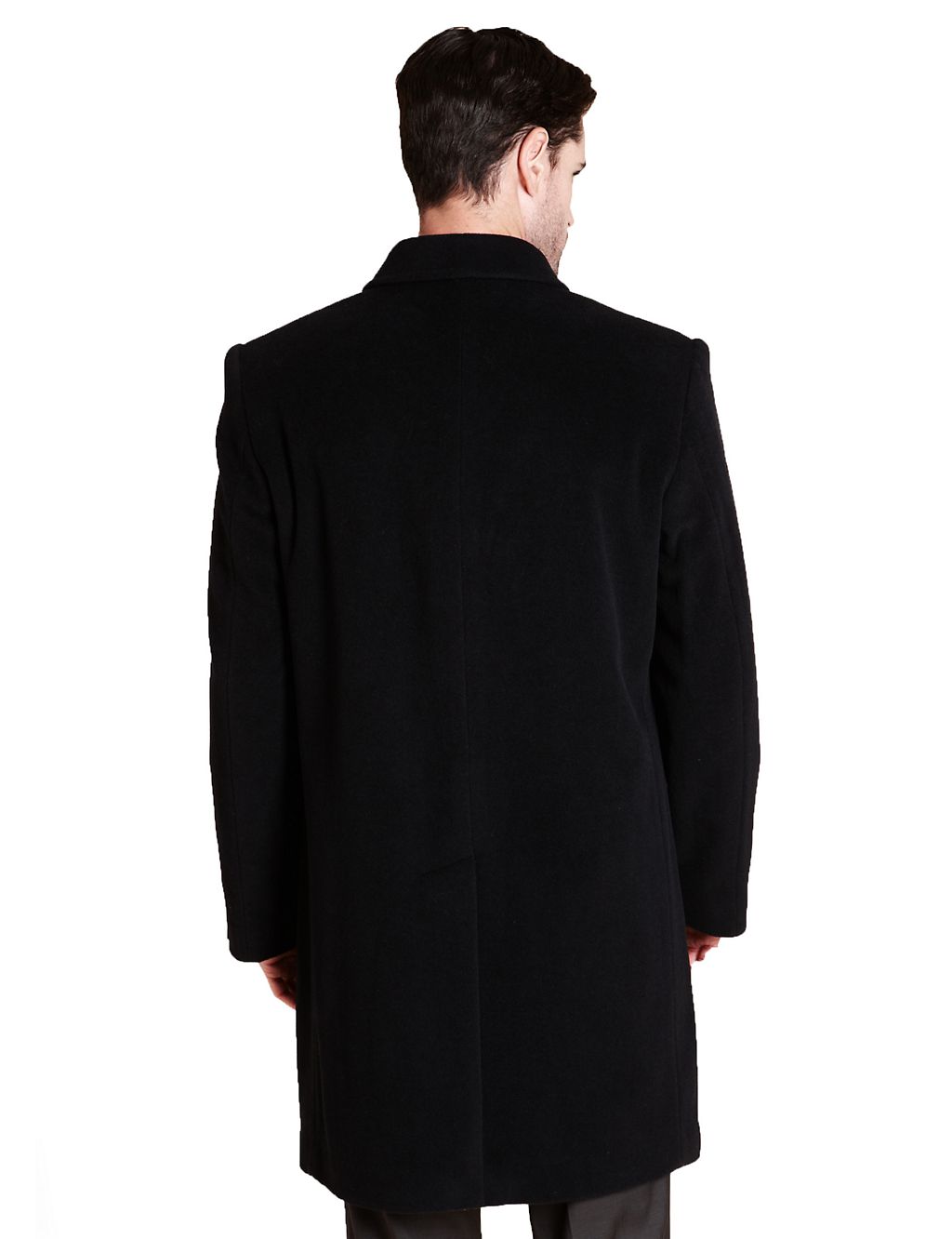 Luxury Italian Wool Coat with Cashmere 4 of 6