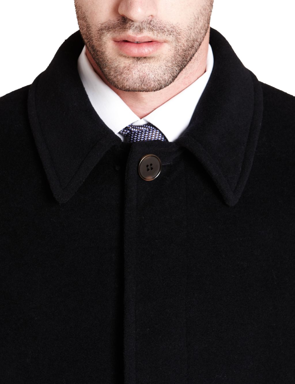 Luxury Italian Wool Coat with Cashmere 5 of 6
