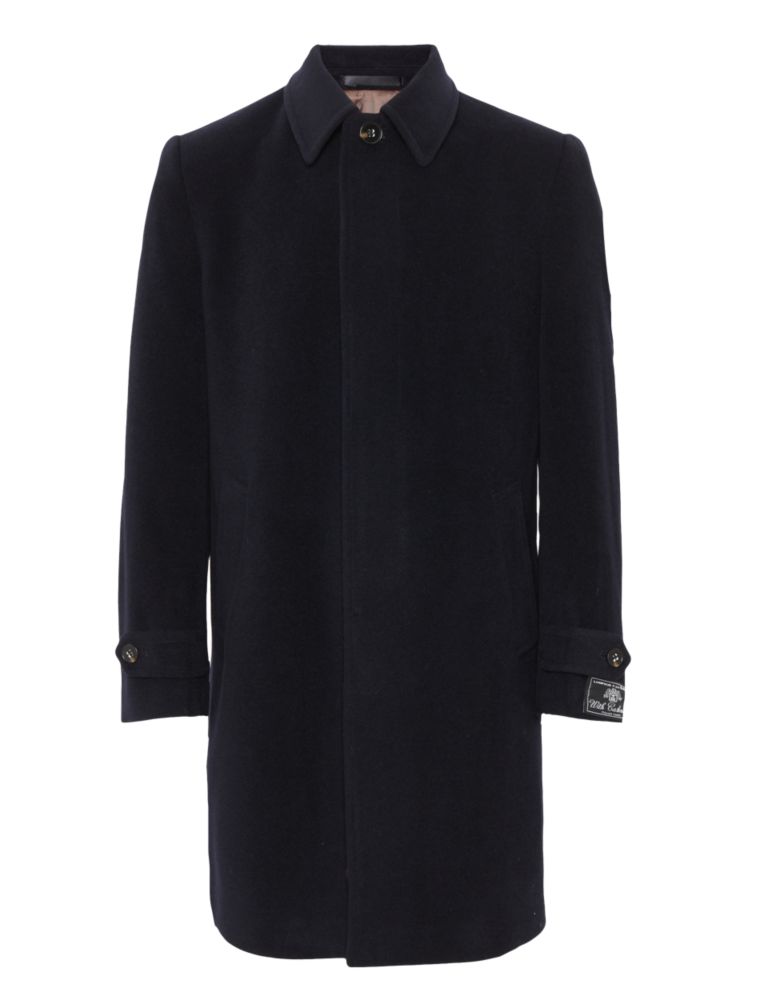 Luxury Italian Wool Coat with Cashmere 2 of 6