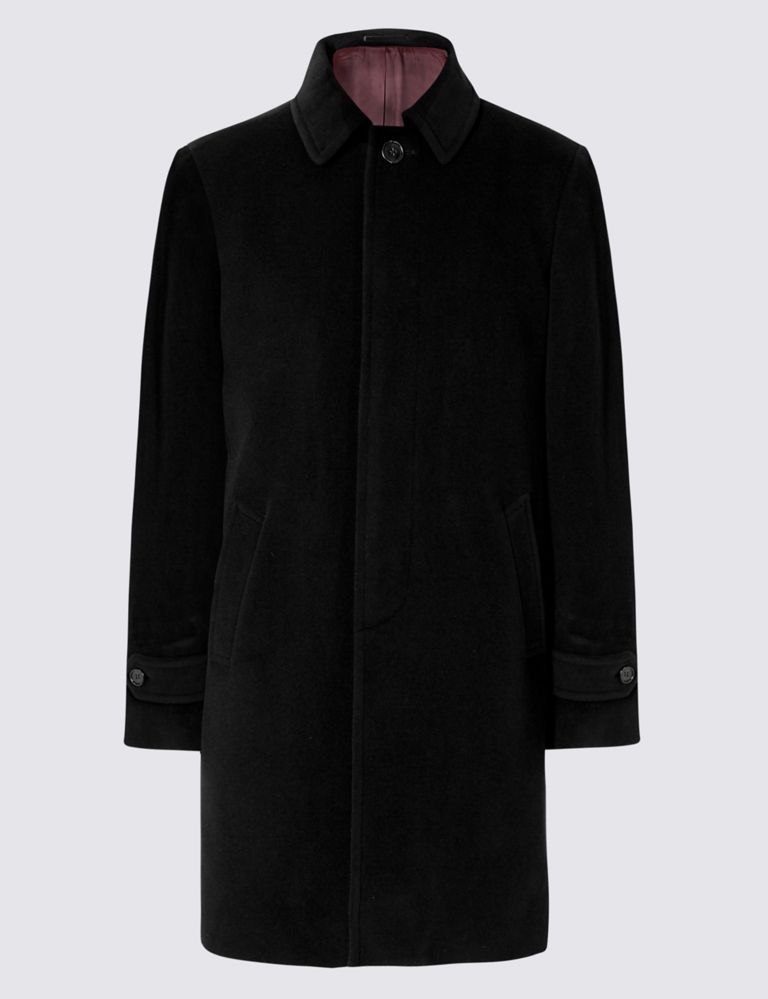 Luxury Italian Wool Overcoat with Cashmere 3 of 8